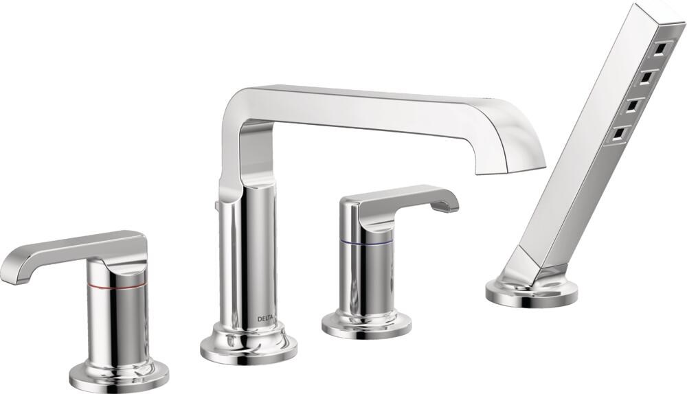 Free Tub Faucets Revit Download – Tetra™ Roman Tub Trim With Hand